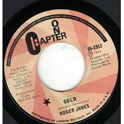 Roger James Gold / Something Wonderful USED VINYL 7INCH 45 RPM PROMO