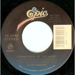 Clive Griffin Commitment Of The Heart USED VINYL 7INCH 45 RPM