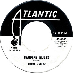 Rufus Harley Bagpipe Blues USED VINYL 7INCH 45 RPM PROMO
