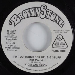 Vicki Anderson I'm Too Tough For Mr. Big Stuff (Hot Pants) / Sound Funky USED VINYL 7INCH 45 RPM PROMO STYRENE