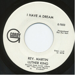 Dr. Martin Luther King, Jr. / Liz Lands / The Voices Of Salvation I Have A Dream / We Shall Overcome USED VINYL 7INCH 45 RPM SINGLE PROMO