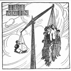 Idi Amin / Unholy Grave Idi Amin / Stupiditiez USED VINYL 7INCH EP 45 RPM