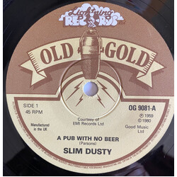 Slim Dusty A Pub With No Beer USED VINYL 7INCH