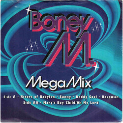 Boney M. MegaMix USED VINYL 7INCH 45 RPM STEREO