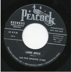 The Five Singing Stars Lord Jesus / Come On Jesus USED VINYL 7INCH 45 RPM SINGLE PROMO