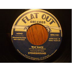 Stoneground Way Back USED VINYL 7INCH 45 RPM SINGLE PROMO