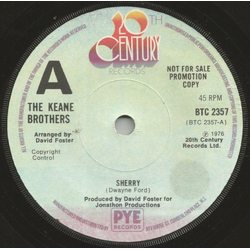 Keane Brothers Sherry Vinyl 7" USED