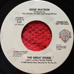 Gene Watson The Great Divide USED VINYL 7INCH 45 RPM SINGLE PROMO