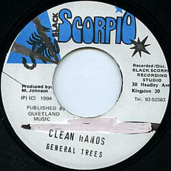 General Trees Clean Hands USED VINYL 7INCH 45 RPM