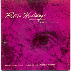 Billie Holiday Singing The Blues ... USED VINYL 7INCH 45 RPM EP