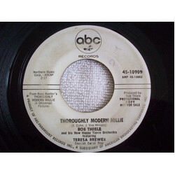 Bob Thiele And His New Happy Times Orchestra / Teresa Brewer Thoroughly Modern Millie / Jimmy USED VINYL 7INCH 45 RPM SINGLE PROMO