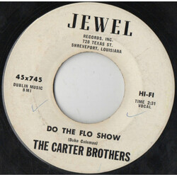 The Carter Brothers Do The Flo Show / Southern Country Boy USED VINYL 7INCH 45 RPM PROMO