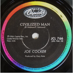 Joe Cocker Civilized Man / Come On In USED VINYL 7INCH SINGLE