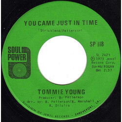 Tommie Young You Came Just In Time / You Can't Have Your Cake (And Eat It Too) USED VINYL 7INCH SINGLE 45 RPM