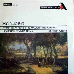 Franz Schubert / The London Symphony Orchestra / Josef Krips Symphony No. 9 In C Major "The Great" Vinyl LP USED