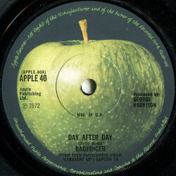 Badfinger Day After Day VINYL 7" USED