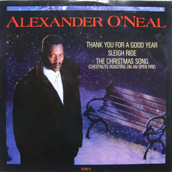Alexander O'Neal Thank You For A Good Year / Sleigh Ride / The Christmas Song (Chestnuts Roasting On An Open Fire) USED VINYL 12INCH 45 RPM SINGLE
