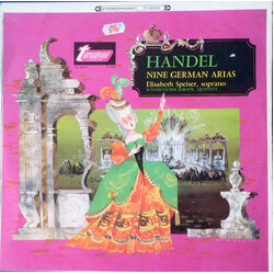Georg Friedrich Händel / Elisabeth Speiser / Winterthurer Barock-Quintett Nine German Arias Vinyl LP USED