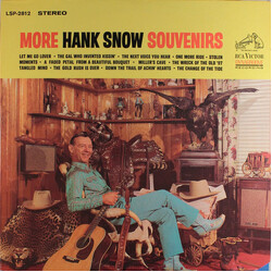 Hank Snow More Hank Snow Souvenirs Vinyl LP USED