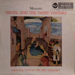 Gian Carlo Menotti Amahl And The Night Visitors Vinyl LP USED
