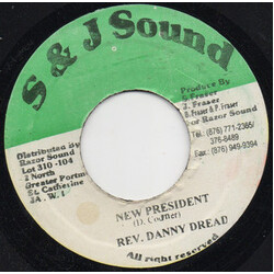 Danny Dread New President USED VINYL 7INCH