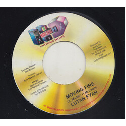Lutan Fyah / Pressure (15) Moving Fire / More Love USED VINYL 7INCH 45 RPM SINGLE STEREO