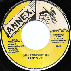 Frisco Kid Jah Protect Mi USED VINYL 7INCH 45 RPM MISPRESS