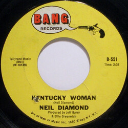 Neil Diamond Kentucky Woman USED VINYL 7INCH 45 RPM SINGLE