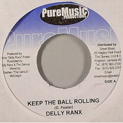 Delly Ranks Keep The Ball Rolling USED VINYL 7INCH 45 RPM
