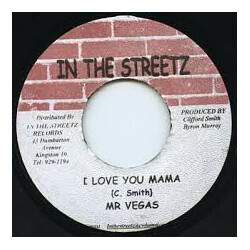 Mr. Vegas I Love You Mama USED VINYL 7INCH 45 RPM