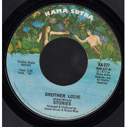 Stories Brother Louie / What Comes After USED VINYL 7INCH 45 RPM SINGLE STYRENE