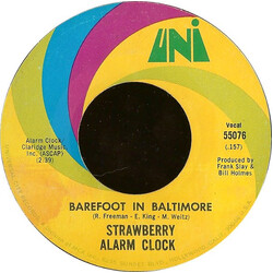 Strawberry Alarm Clock Barefoot In Baltimore / An Angry Young Man USED VINYL 7INCH 45 RPM SINGLE STYRENE