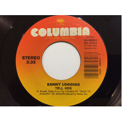 Kenny Loggins Tell Her Vinyl 7" USED