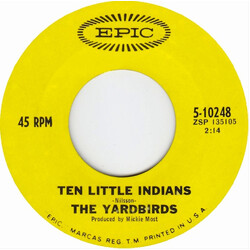 The Yardbirds Ten Little Indians USED VINYL 7INCH 45 RPM SINGLE
