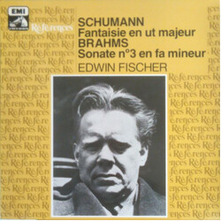 Robert Schumann / Johannes Brahms / Edwin Fischer Fantasie En Ut Majeur - Sonate N.3 En Fa Mineur Vinyl LP USED