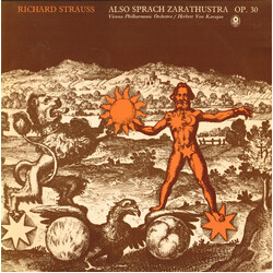 Richard Strauss / Wiener Philharmoniker / Herbert von Karajan Also Sprach Zarathustra   Op. 30 Vinyl LP USED