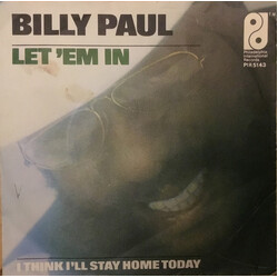 Billy Paul Let 'Em In USED VINYL 7INCH 45 RPM SINGLE