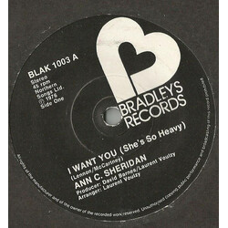 Ann C. Sheridan I Want You (She's So Heavy) USED VINYL 7INCH SINGLE 45 RPM