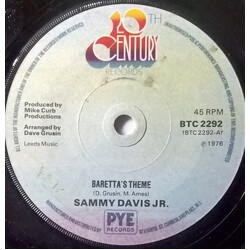 Sammy Davis Jr. Baretta's Theme USED VINYL 7INCH 45 RPM SINGLE