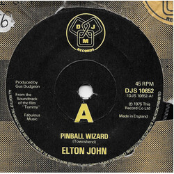 Elton John Pinball Wizard Vinyl USED