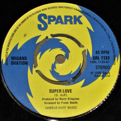 Wigan's Ovation Super Love / Stand In Line USED VINYL 7INCH SINGLE