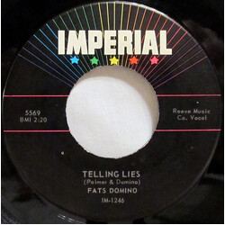 Fats Domino Telling Lies / When The Saints Go Marching In USED VINYL 7INCH 45 RPM