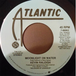 Kevin Raleigh Moonlight On Water USED VINYL 7INCH PROMO