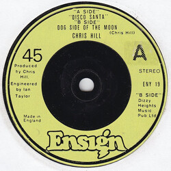 Chris Hill Disco Santa USED VINYL 7INCH SINGLE 45 RPM