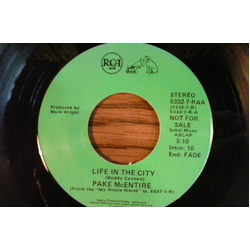 Pake McEntire Life In The City Vinyl 7" USED