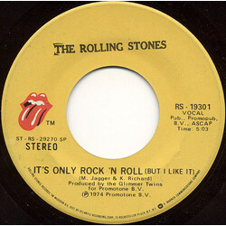 The Rolling Stones Its Only Rock N Roll USED VINYL 7INCH 45 RPM SINGLE REPRESS
