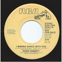 Eddie Rabbitt I Wanna Dance With You Vinyl 7" USED