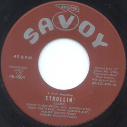 Kenny Clarke Strollin' USED VINYL 7INCH 45 RPM