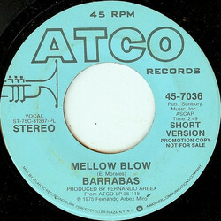 Barrabas Mellow Blow USED VINYL 7INCH 45 RPM PROMO