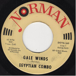 Egyptian Combo Gale Winds USED VINYL 7INCH 45 RPM SINGLE